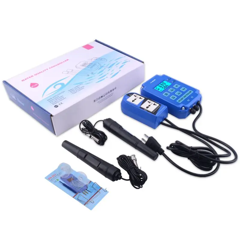 

Newest 2-in-1 PH ORP Redox Controller Wifi Output Power Relay Monitor Water Quality Tester For Laboratories Analysis