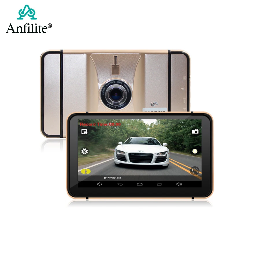 Автомобильный навигатор Anfilite 7 дюймов Android GPS для грузовика с камерой заднего вида