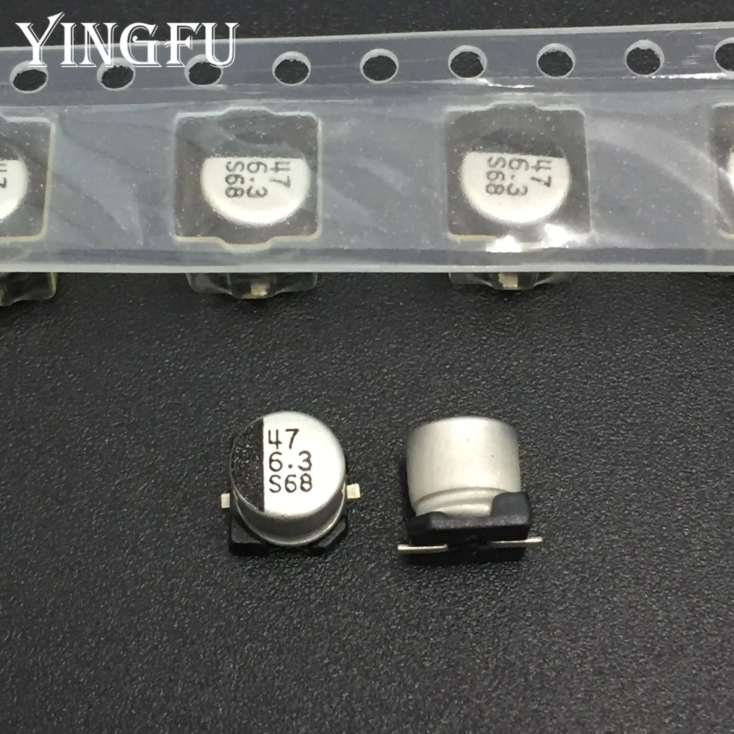 

20 шт./200 шт. 47 мкФ 6,3 V Jamicon CSM Series 5x5,4 мм 6.3V47uF SMD чип алюминиевый электролитический конденсатор