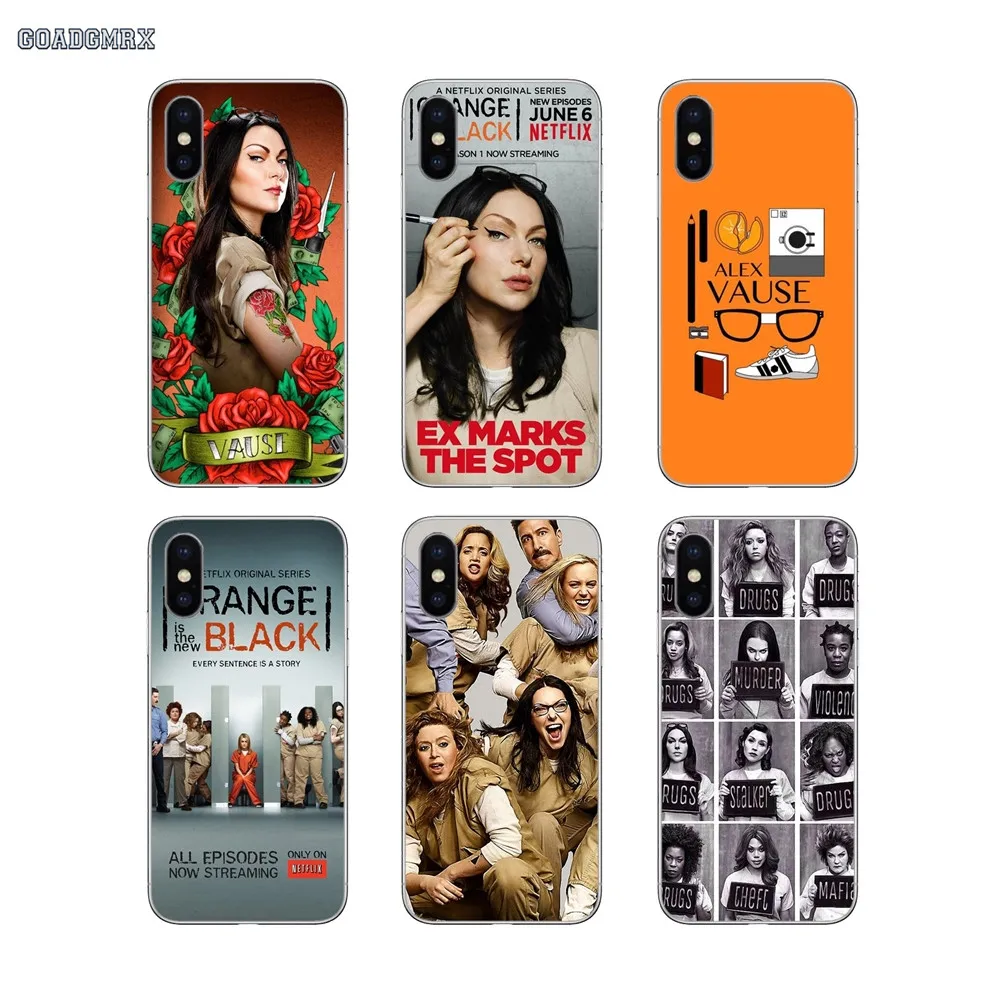 Мешок TPU чехол для Samsung Galaxy A3 A5 A7 A750 2016 2017 A10 A30 A40 A50 A70 A6 A8 A9 плюс J8 2018 Orange Is The New Black