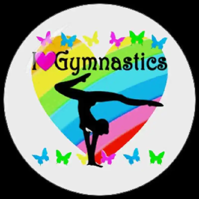 Женская гимнастика для любовных соревнований сувенирный подарок стеклянный