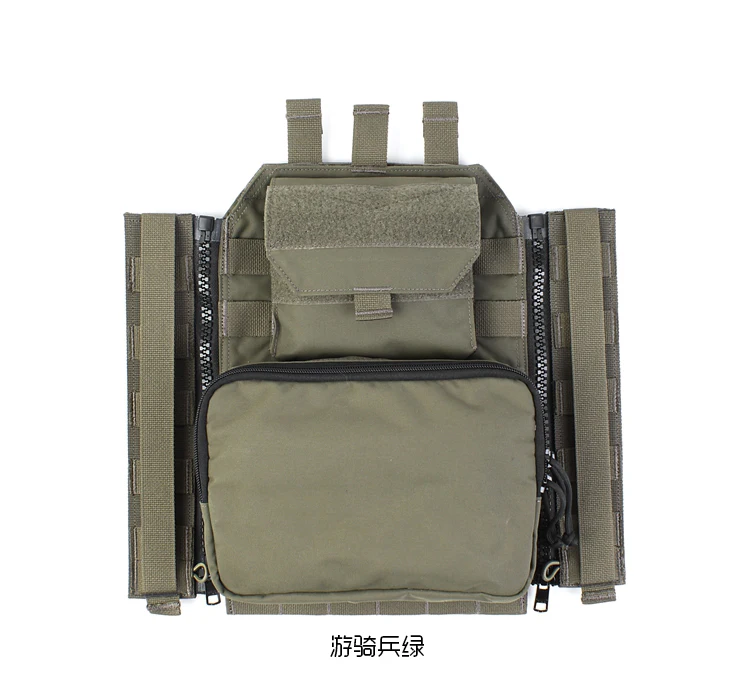 Outdoor Sports TYR MOLLE Zipper Water Bag Back Plate Bag Fcsk Tactical Vest Assault Back Plate JPC