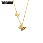 Ожерелье TOSAKO золотого цвета, подвески для женщин, для свадьбы, помолвки