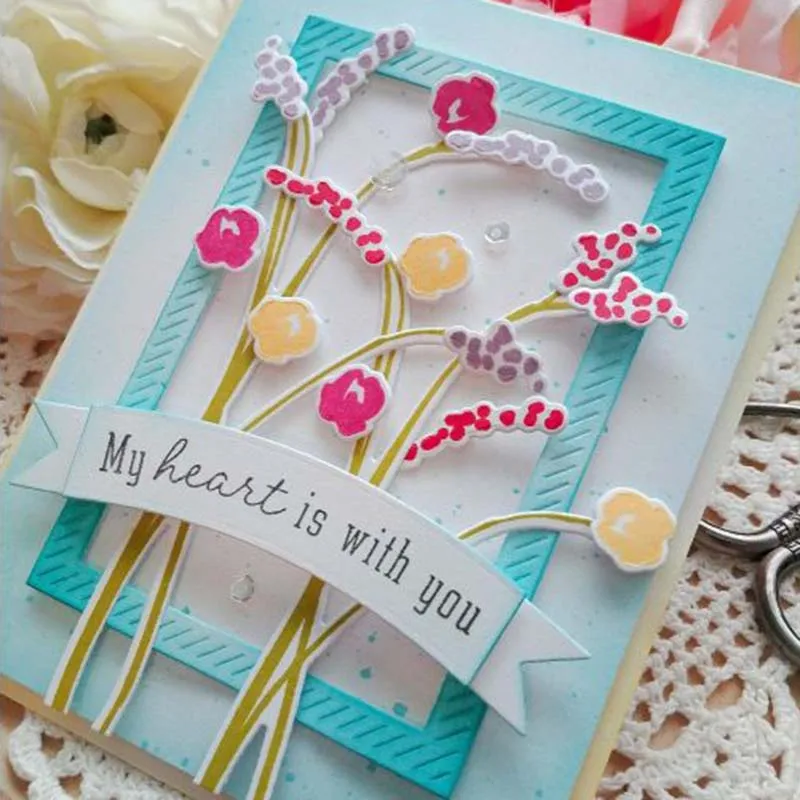 Металлические пресс формы 3 шт. косая рамка для резки скрапбукинга бумаги ручной