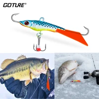 goture winter ice fishing lure balancer 7 9cm17 2g 4 color swimbait wobbler lead 8 jig for all fish fishing accessories
