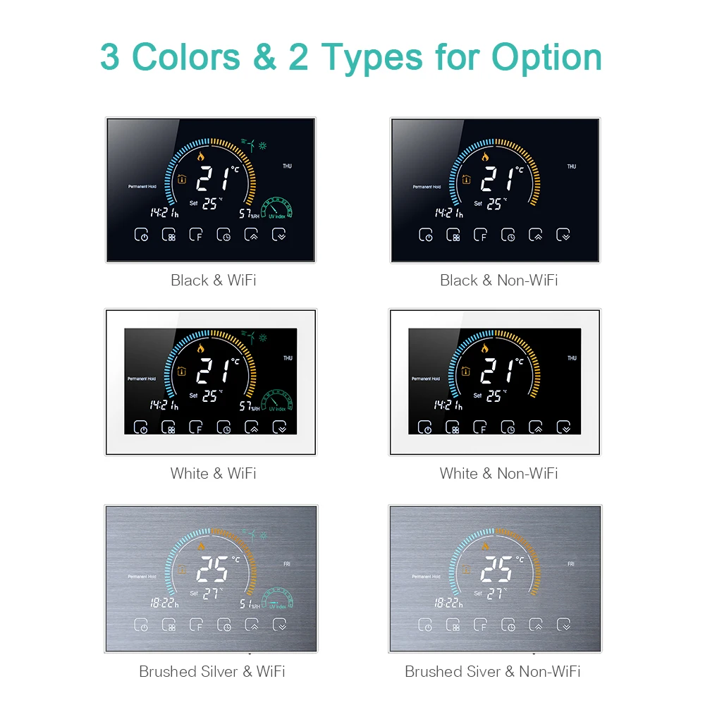 Термостат Программируемый для газового котла термостат с Wi-Fi Кальдера 6-месячный