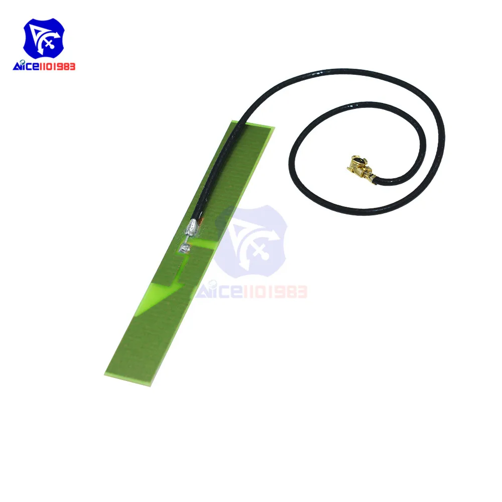 Diymore WIFI 2 4G 3dbi PCB антенна IPX IPEX WLAN ноутбук Bluetooth Zigbee беспроводной модуль 802 11 b/g/n