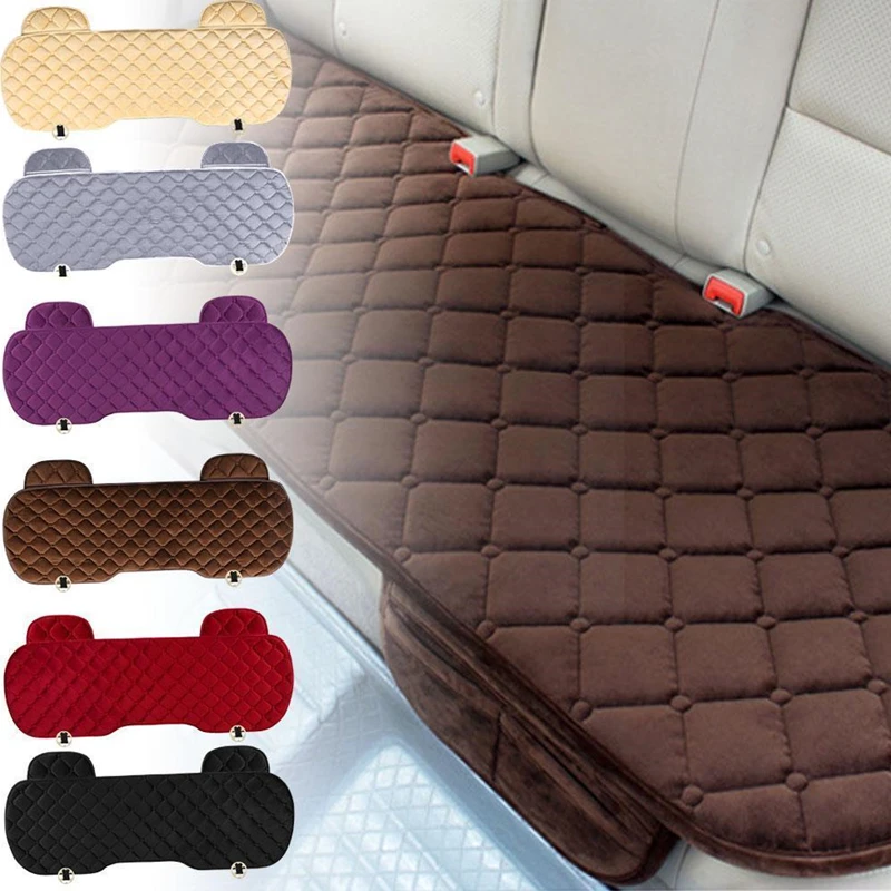 

Утолщенный чехол для заднего сиденья автомобиля, универсальный нескользящий теплый коврик из флокирующей ткани, подходящий для грузовика, ...