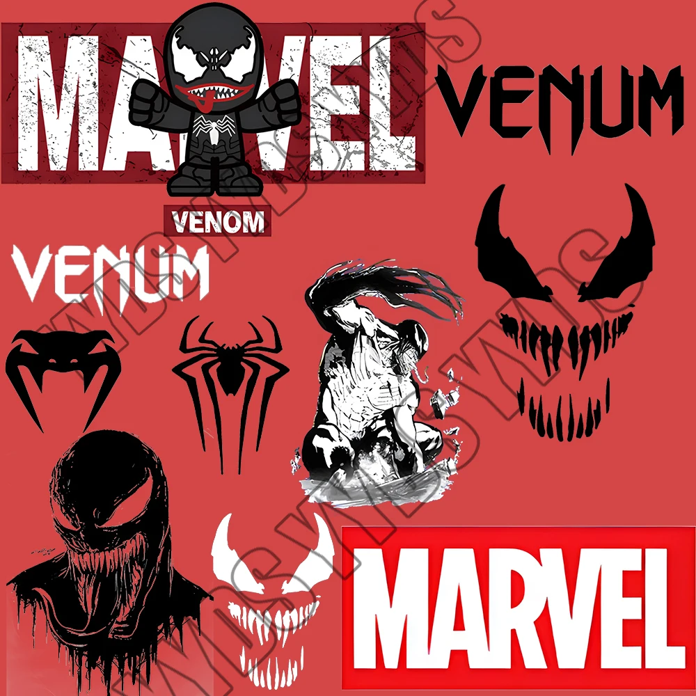 Чудо-яд 2 нашивки Термотрансферная виниловая аппликация для одежды детская