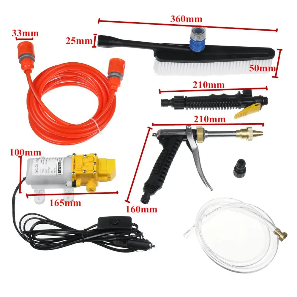 Продажа Портативный пенный распылитель высокого давления для мойки автомобилей, 12 В, 120 Вт Скидка Портативный пенный распылитель высокого давления для мойки автомобилей, 12 В, 120 Вт