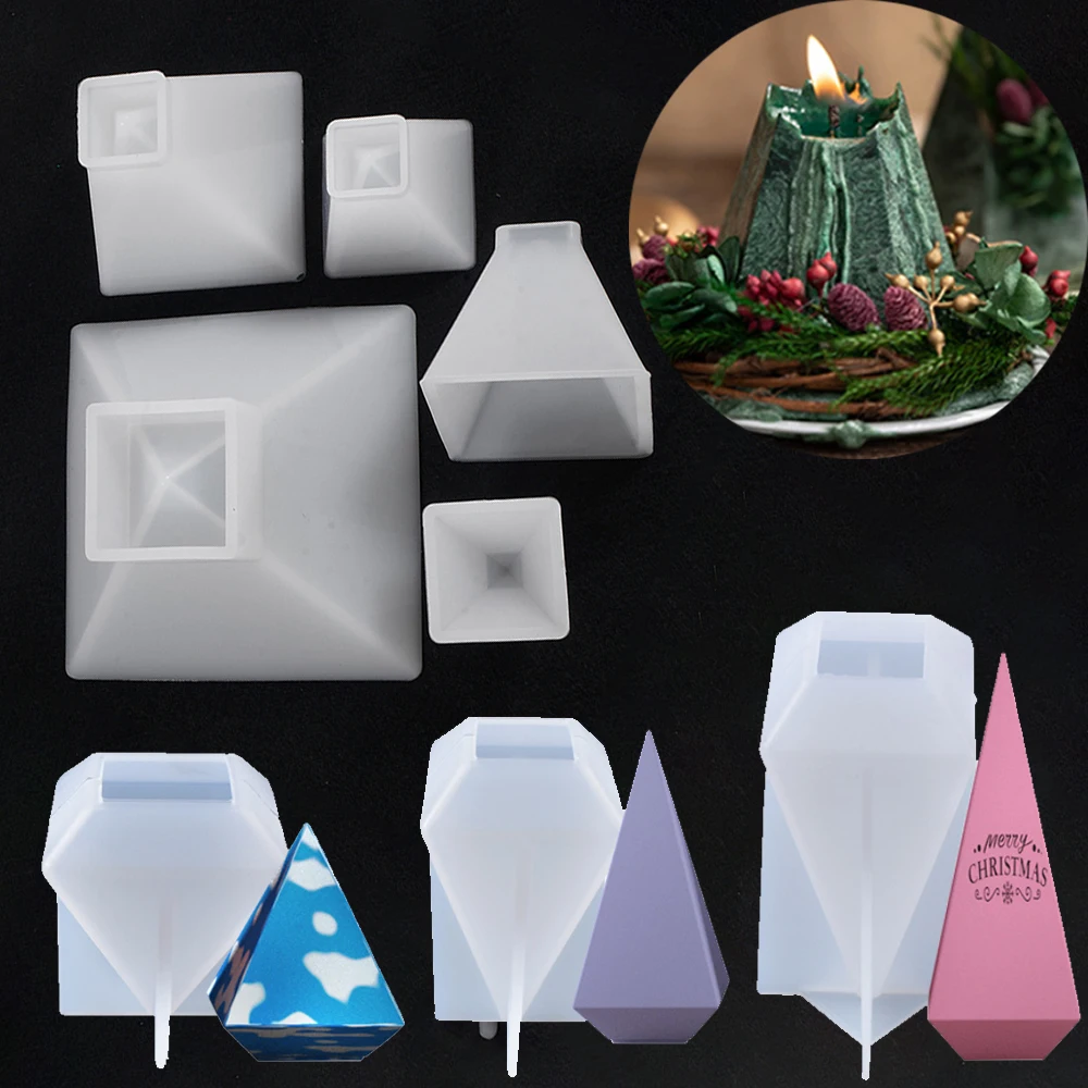 Искусственная форма УФ-смола пирамида рукоделие искусственная ароматерапия