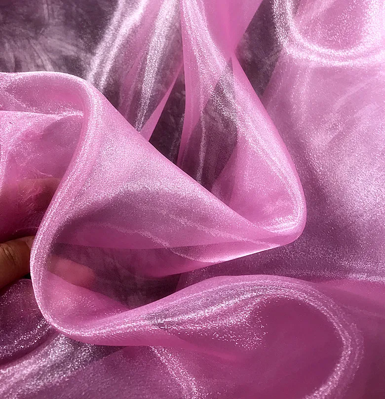 Один метр цена вспыхивает зашифрованные тверже органзы облако пряжи ткань