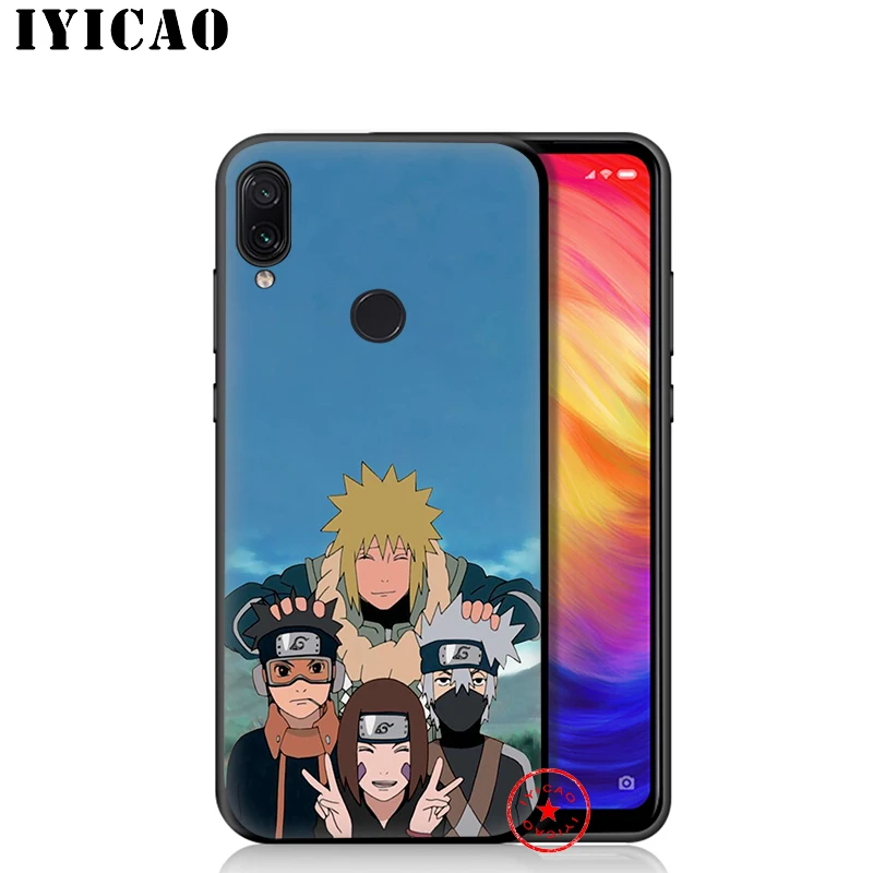 IYICAO Наруто Саскэ Какаси мягкий чехол для Xiaomi Redmi Note 8 7 6 5 Pro 5A 4X задняя силиконовая |