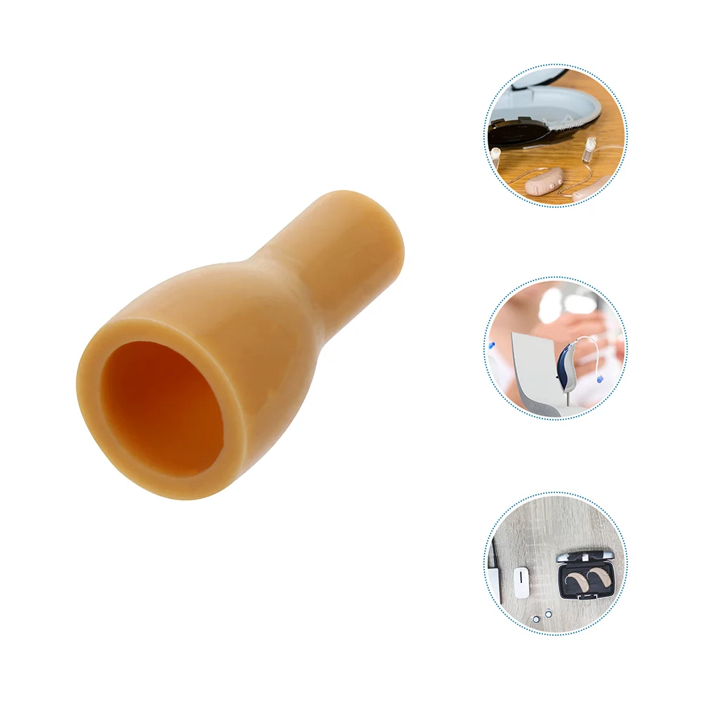 

2pcs Silicone Connector Receiver Union Joint Single Ear Binaural Receiver Head
