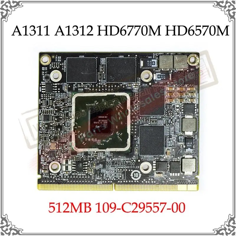Оригинальная видеокарта A1311 A1312 HD6770 HD 6770M HD6770M для Apple iMac 21 5 &quotHD6750M HD6750 512MB 109 C29557 00|imac