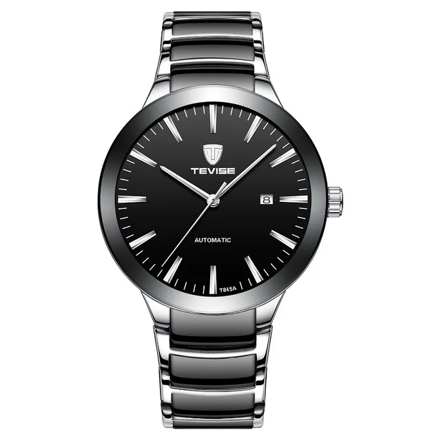 TEVISE Топ бренд Automatico Relogio Masculino роскошные механические часы для мужчин Tourbillon часы с каркасом военные мужские часы подарки