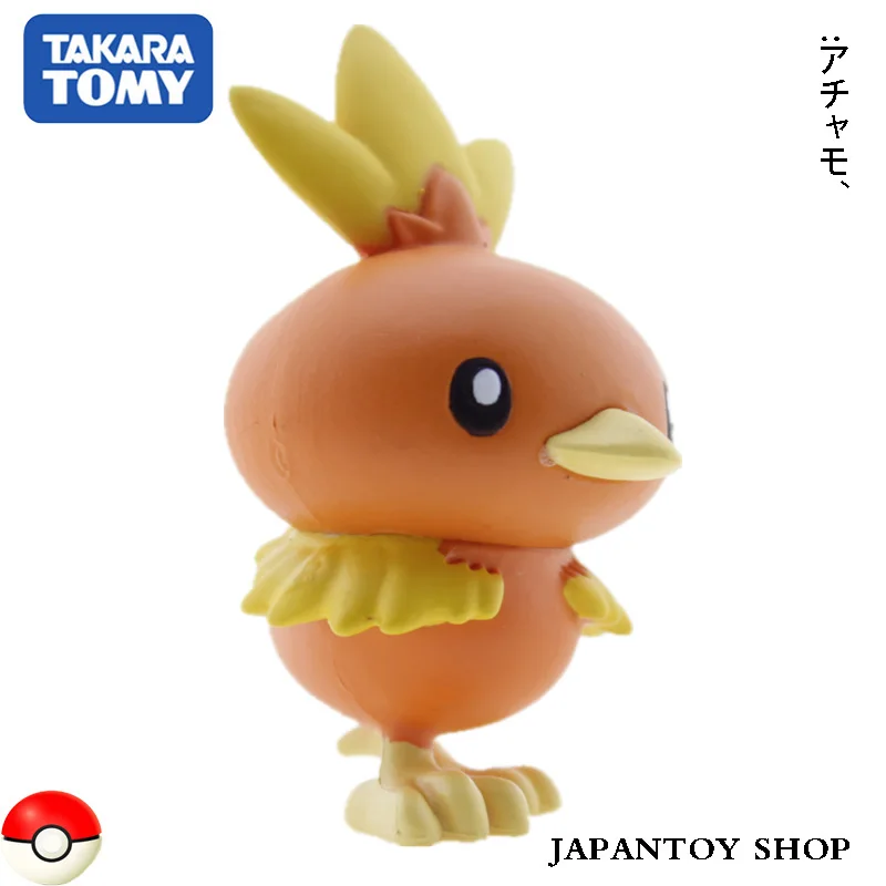 Takara Tomy настоящая коллекция монстров EX Asia-04 Torchic Pokemon статуэтки аниме солнце и луна