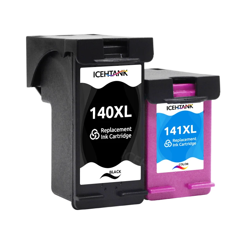 Icehtank 140 Ink Cartridge 141 for HP140 HP141 Photosmart C4203 C4213 C4273 C4283 C4293 C4343 C4383 C4403 | Компьютеры и офис