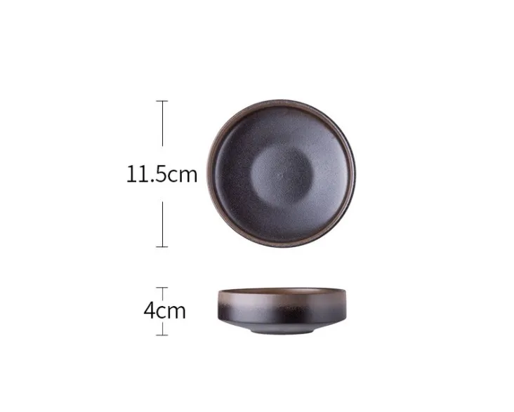 4.5 inch-1 Креативная керамическая чаша Бытовая 4,5 дюймов миски для риса 8 дюймов керамическая миска для супа посуда пиалы для лапши рамен для кухонных принадлежностей - Цвет: 4.5 inch-1