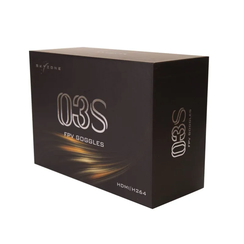 Skyzone SKY03O O светодиодный/SKY03S 5,8 ГГц 48CH разнообразие FPV очки поддержка OSD DVR HDMI и светодиодный вентилятор для радиоуправляемого дрона Accs