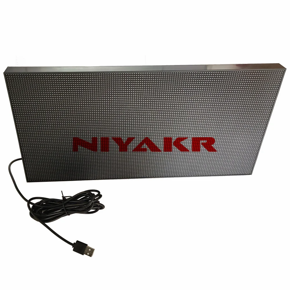 Светодиодная вывеска P3 WiFi программируемая панель для сообщений магазина |