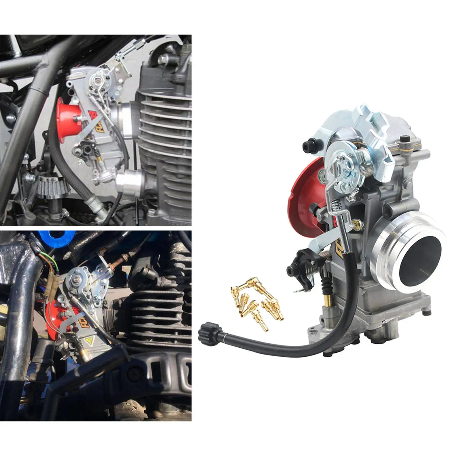 

39 мм FCR39 мотоциклетная модель для двигателя 300cc-500cc Quad CRF450/650 FS450 KLX450, гоночные двигатели, хорошая мощность