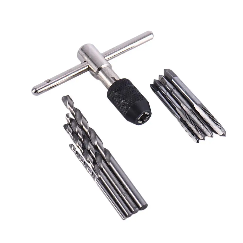 Шарнир крана M3-M8 Т-образной ручкой Реверсивный ключ с одним касанием инструмент