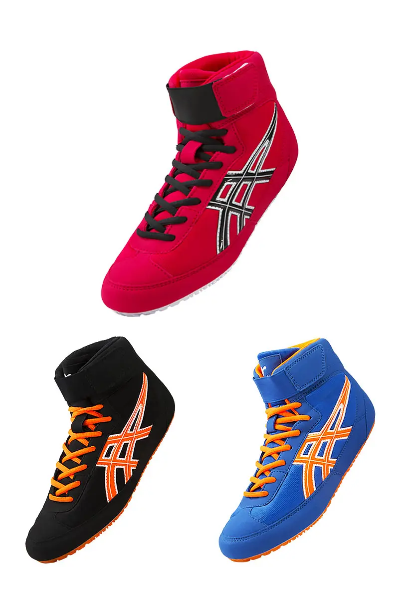 Аутентичная обувь для борьбы мужчин тренировочная ботинки со шнуровкой