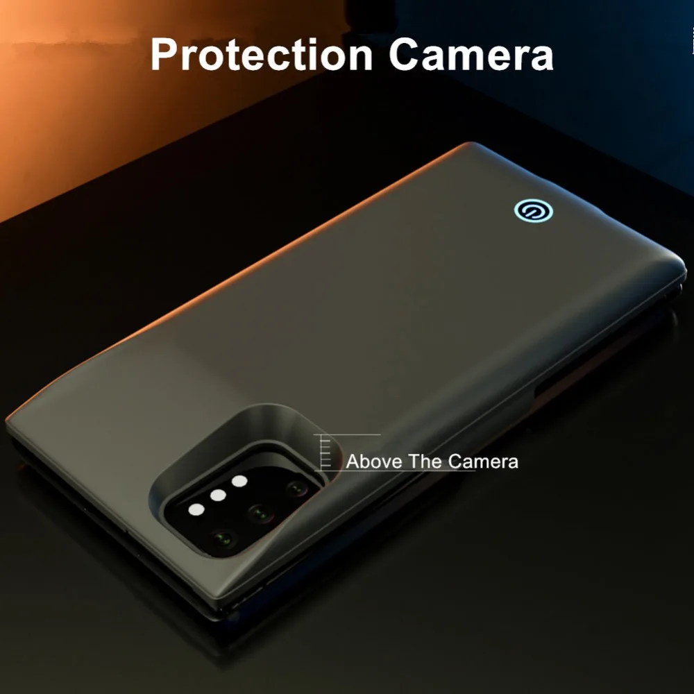 7000 мАч для samsung Galaxy Note 10 10 Pro батарея чехол зарядное устройство чехол Capa power Bank
