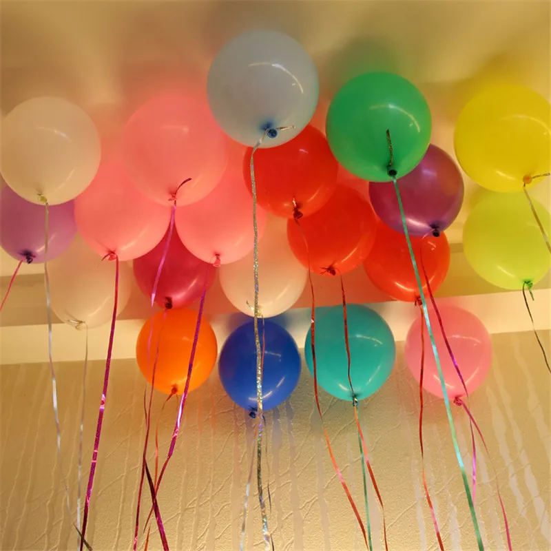 10 шт. латексные воздушные шары с конфетти дюймов|Воздушные и аксессуары| |