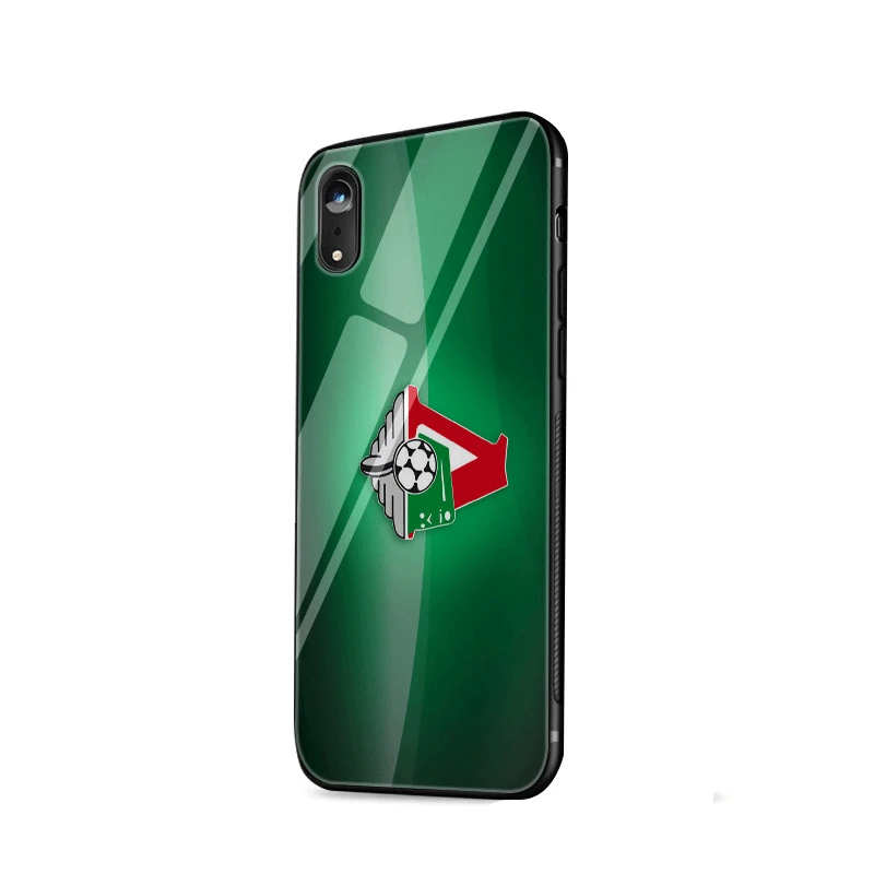 Чехол для мобильного телефона стекло iPhone xr x xs max 7 8 6 6s Plus чехол с логотипом