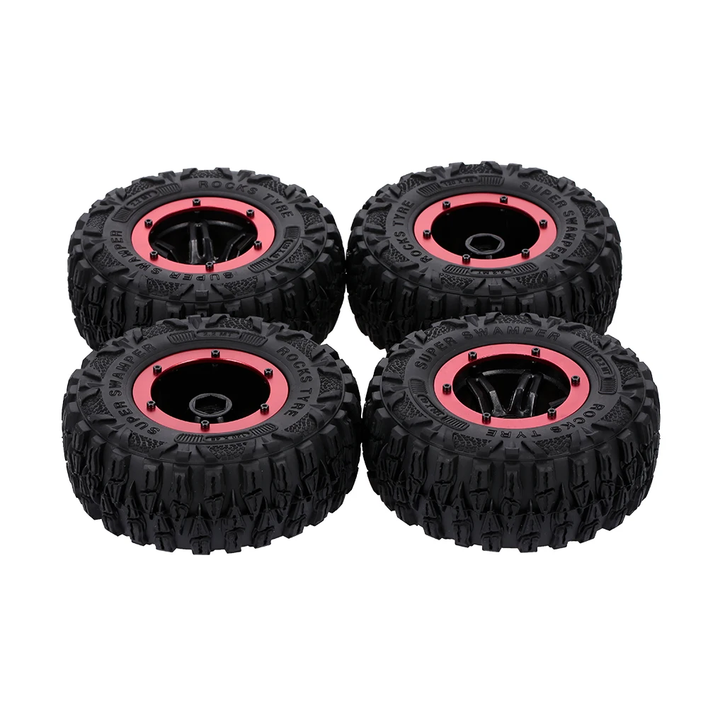 Для 1/10 Traxxas HSP Redcat RC4WD Tamiya Axial SCX10 D90 HPI RC Гусеничный 4 шт. 2 дюйма колеса автомобиля