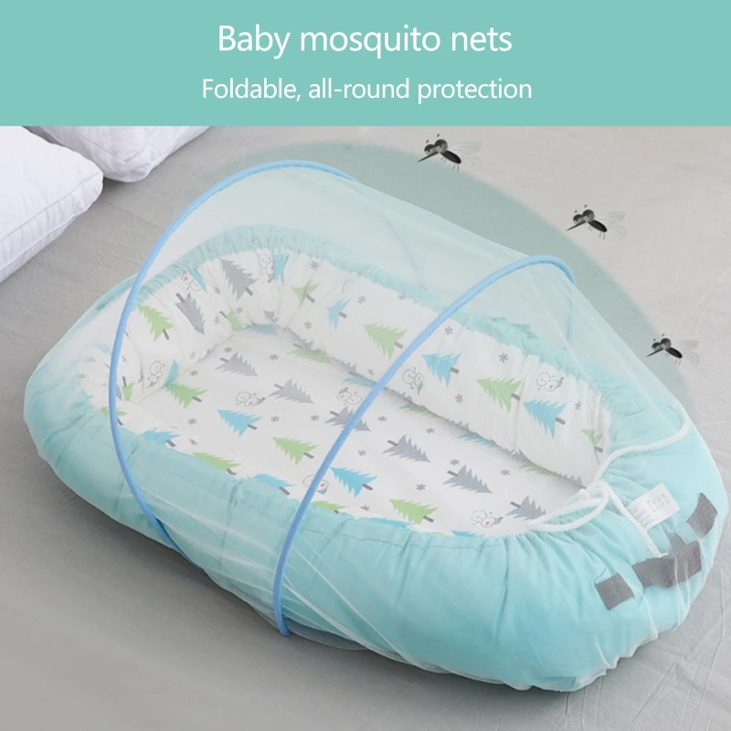 Baby Crib Mosquitoes Net Portable Foldable Infant Bed Canopy Netting Folding Sleeping Cradle Insect Net Tent