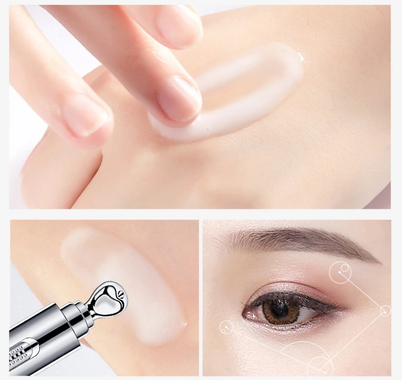 

NEW Anti-Aging Eye Cream Remove Dark Circles Puffiness Lighten Fine Lines Whitening Moisturizing Eye Care Winter Dropship TSLM1