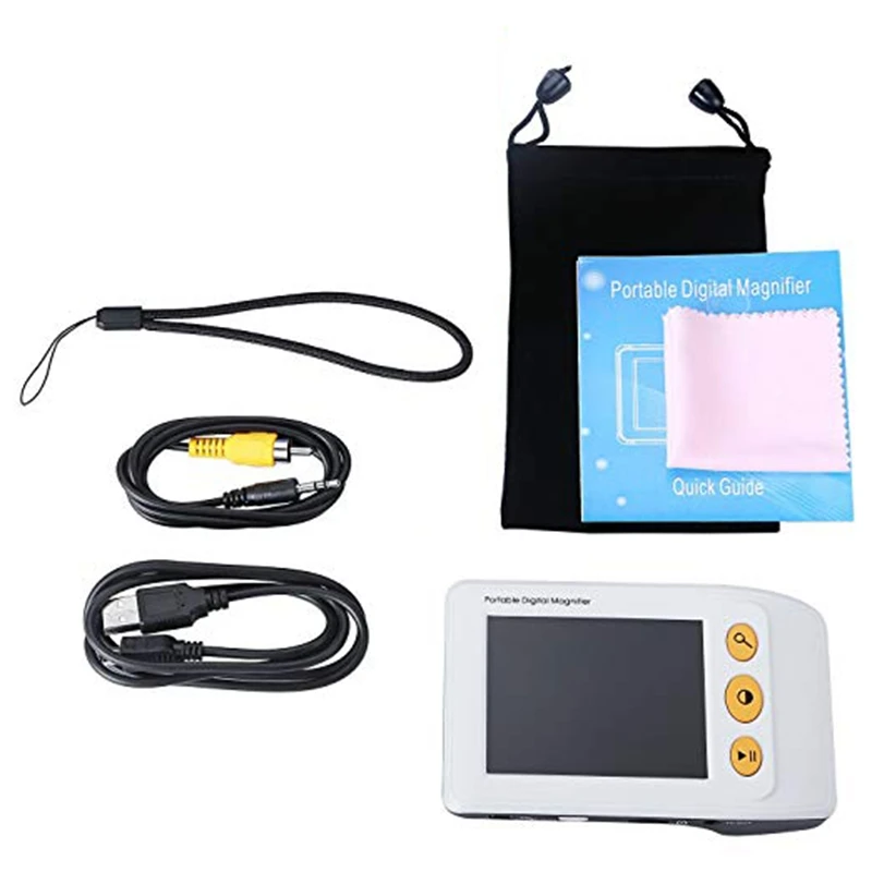 JABS Ys008 3 5 дюймов электронные портативные видеоаппараты для чтения Lcd Цифровая
