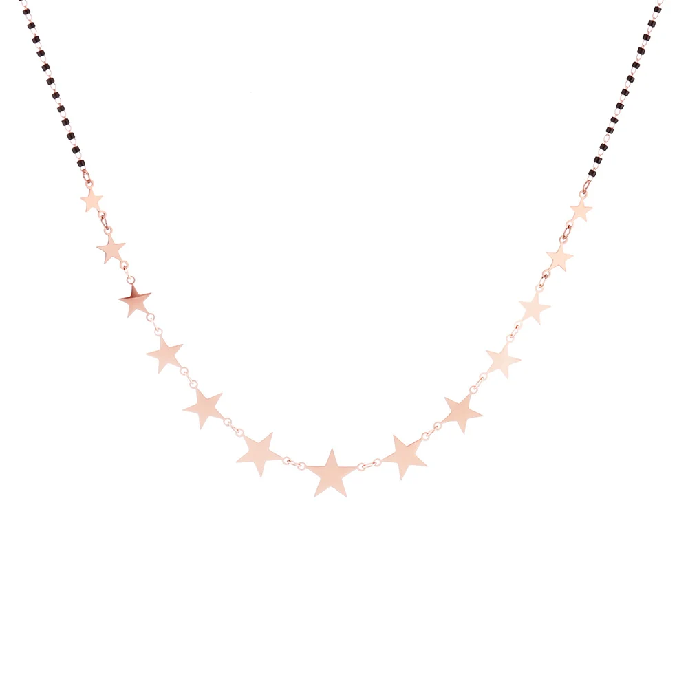 2020 Новые звезды ожерелье &quotЗвездная Пыль&quot для женщин из нержавеющей стали