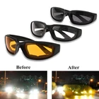 Анти-блики ночного видения водительские очки для ночного вождения дневной и ночной режимы Модные солнцезащитные очки более светильник очки Аксессуары для автомобилей
