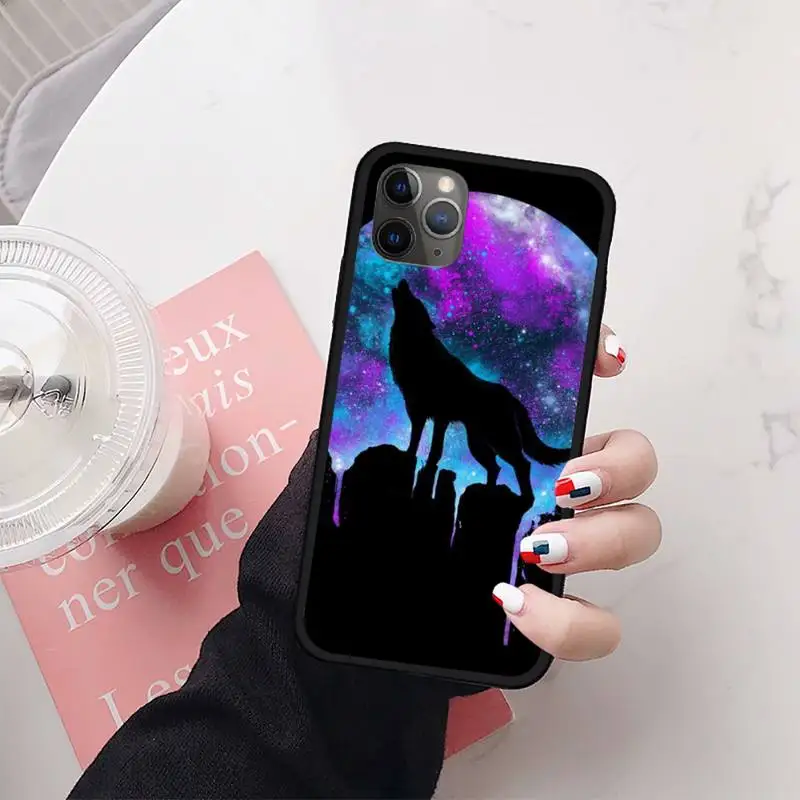 

animal Wolf Phone Case for iPhone 11 12 mini pro XS MAX 8 7 6 6S Plus X 5S SE 2020 XR