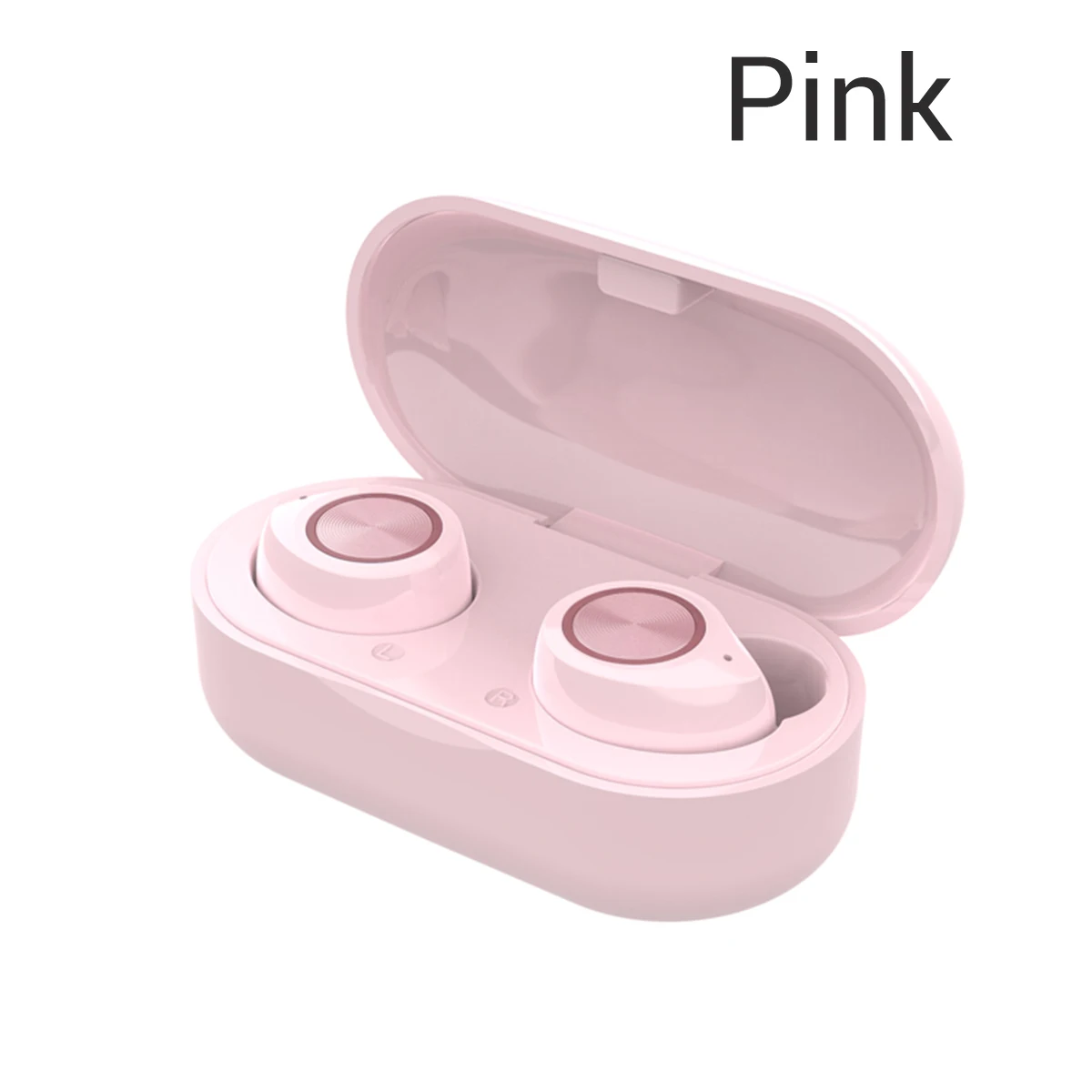 pink TWS Bluetooth 5,0 наушники для смартфона стерео объемная Беспроводная Bluetooth гарнитура для iPhone Xiaomi samsung модная гарнитура - Цвет: pink