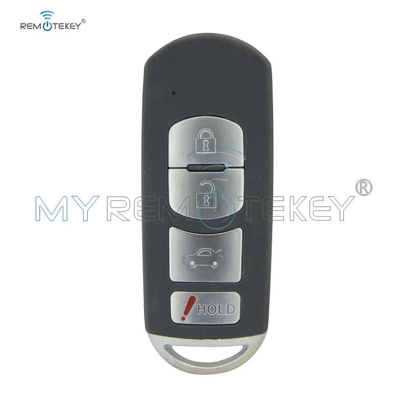 Remtekey WAZSKE13D01 для Mazda CX-5 2013 смарт-ключ чехол 4 Кнопка чехол для ключа