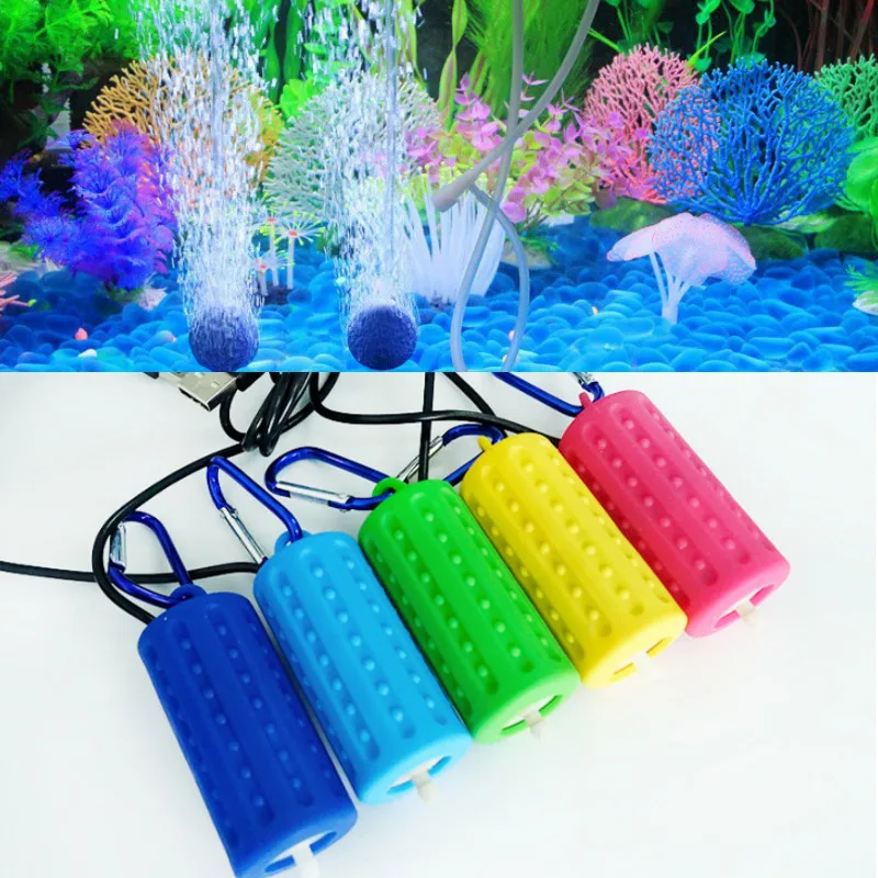 Воздушный насос Портативный миниатюрный аквариум с USB Аквариум кислорода