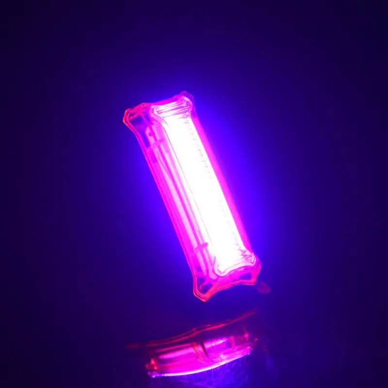 

New Bicycle Lights USB Charging LED Two-color Taillights Warning Lights Night Bike Rear Light Mountain Bicycle Accessories