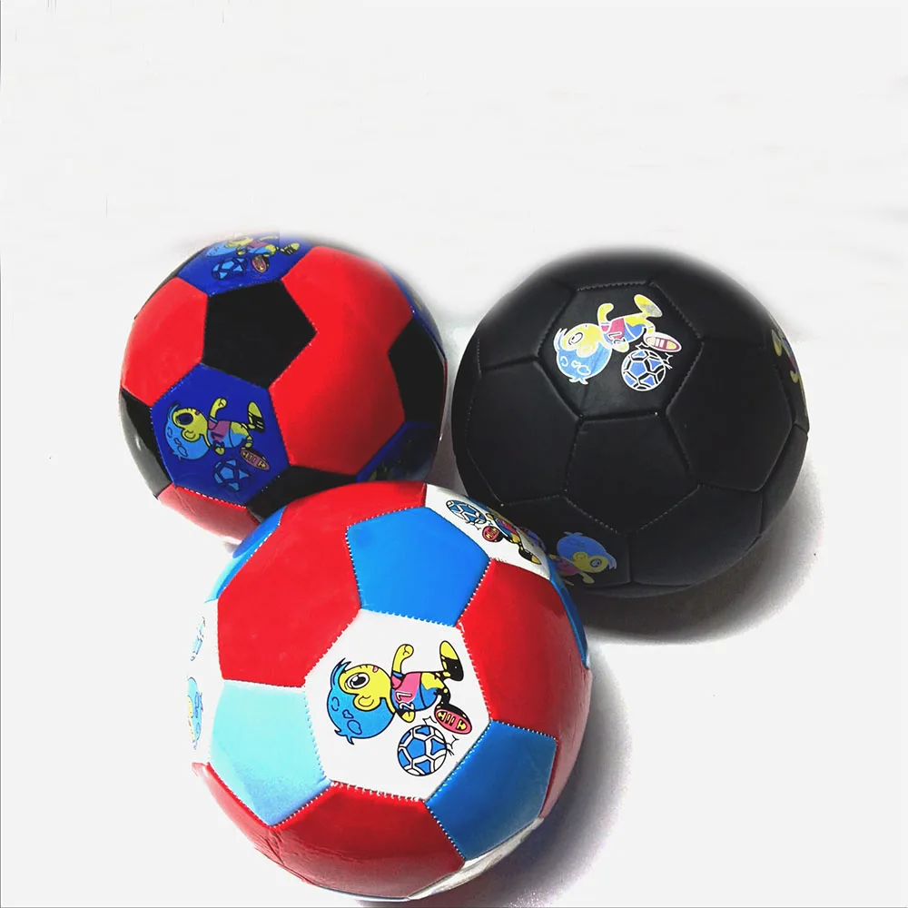 

ROHDE 2021 New Children's Entertainment Football Regular Size 3 PVC Rubber Lining Machine Sewing Soccer Ball A-1