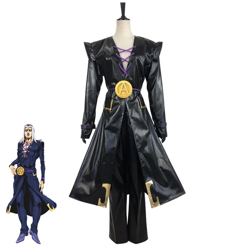 Аниме JoJo's причудливое приключение Золотой ветер Leone Abbacchio карнавальный костюм