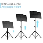 Складная подставка для гитары, из алюминиевого сплава, с регулируемой высотой