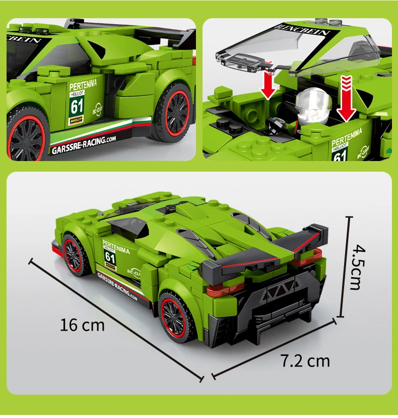 2021 Новый Сериз феррарер мкларенс знаменитый суперкар скоростные чемпионы