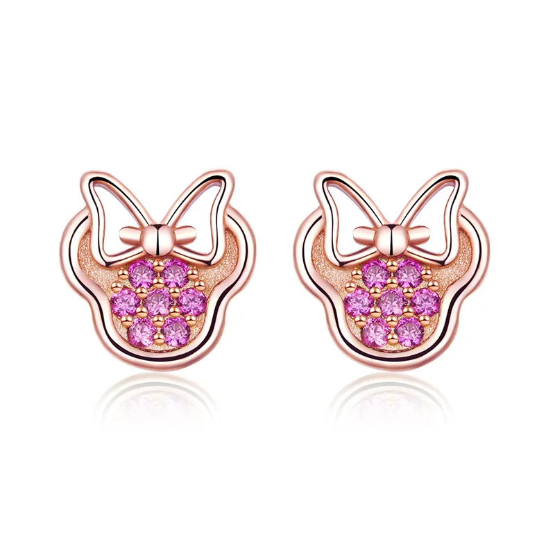 Подарочные ювелирные изделия из серебра 925 пробы в виде Красной Минни|special store|925