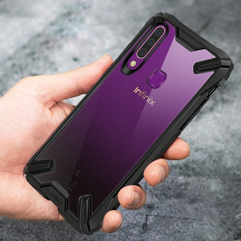 Защитный чехол для infinix Smate 3 Plus Прозрачный Акриловый накладка из поликарбоната и