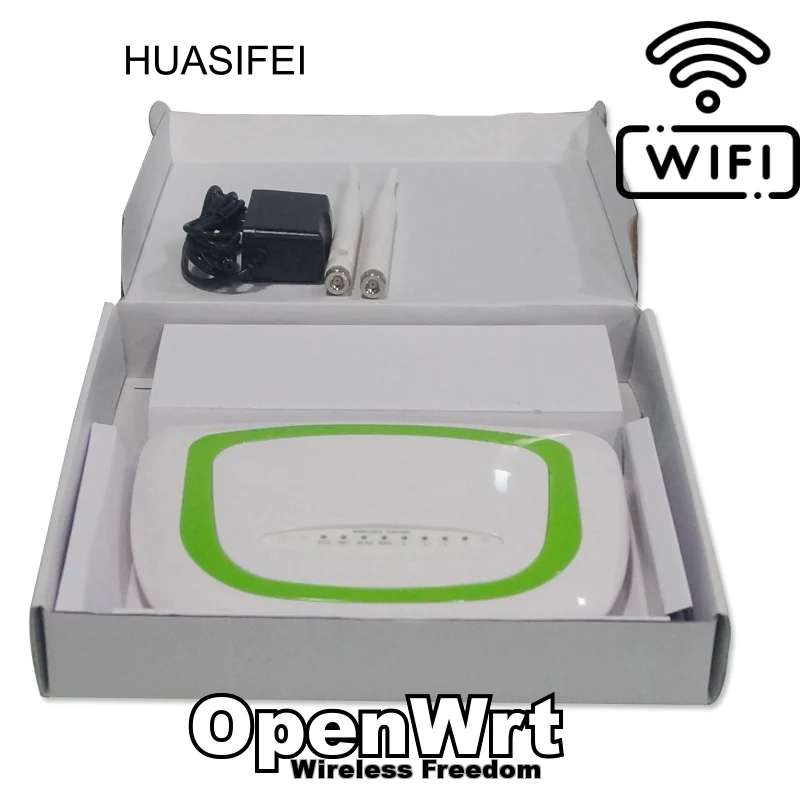 

HUASIFEI 802.11n 300Mbps Wireless WiFi Router MT7620N Chipset Support Openwrt Firmware WISP/Repeater/AP Mode Openvpn PPTP L2TP