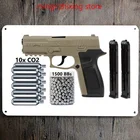 Crosman Mk45 - Co2 .177 Cal Bb полуавтоматический пневматический пистолет-480 Fps, 20Rd Mag живопись Настенный декор Оловянная вывеска доска Ретро плакат